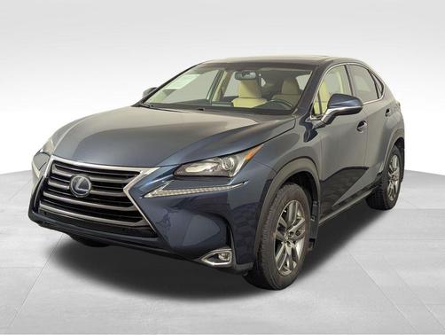 Meteor Blue Mica 2015 Lexus NX 300h 300h Luxury
