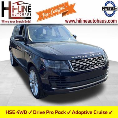 Portofino Blue Metallic 2020 Land Rover Range Rover 3.0L V6 Supercharged HSE