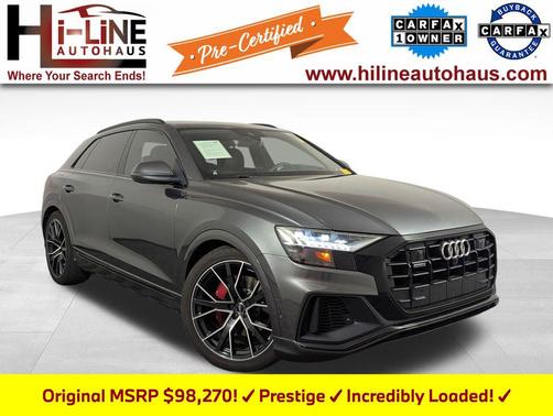 Daytona Gray Pearl 2019 Audi Q8 3.0T Premium