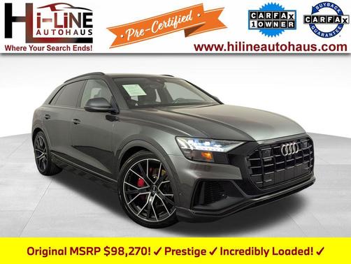 Daytona Gray Pearl 2019 Audi Q8 3.0T Premium