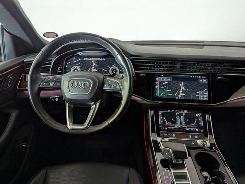 Black 2021 Audi Q8 55 Premium Plus