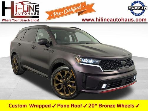 Passion Red Tintcoat 2021 Kia Sorento SX