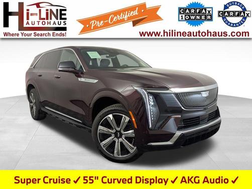 Black Cherry Tintcoat 2025 Cadillac Escalade IQ Luxury 2
