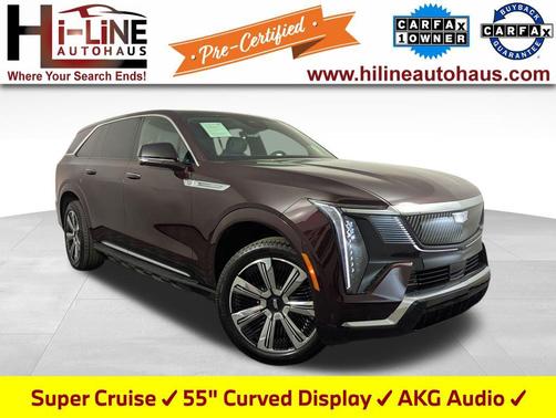 Black Cherry Tintcoat 2025 Cadillac Escalade IQ Luxury 2