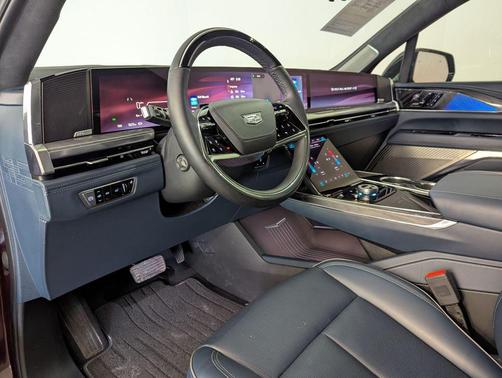 Black Cherry Tintcoat 2025 Cadillac Escalade IQ Luxury 2