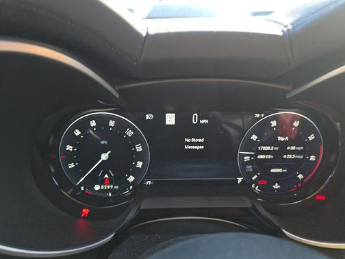 Vulcano Black Metallic 2024 Alfa Romeo Stelvio Ti