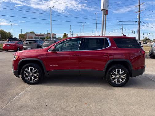 Volcanic Red Tintcoat 2023 GMC Acadia SLE