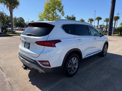 Quartz White 2019 Hyundai SANTA FE Ultimate