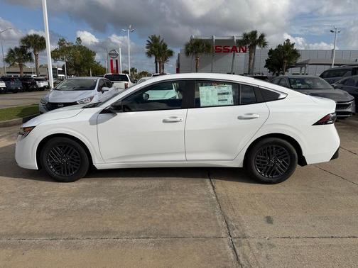 Cloud White 2026 Nissan Sentra SV