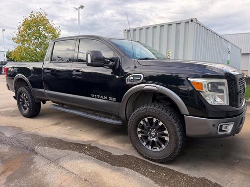 Magnetic Black 2017 Nissan Titan XD PRO-4X