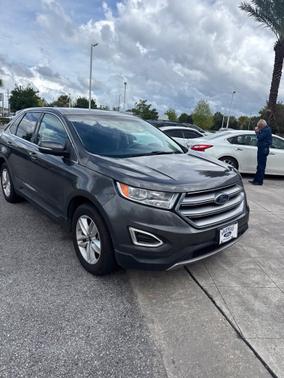 Oxford White 2018 Ford Edge SEL