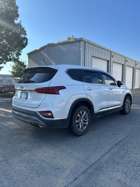 Quartz White 2019 Hyundai SANTA FE SE
