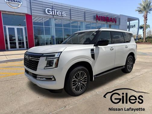 Aspen White 2026 Nissan Armada Platinum
