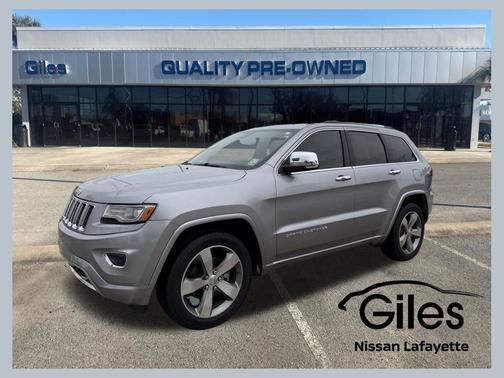 Billet Silver Metallic Clearcoat 2014 Jeep Grand Cherokee Overland