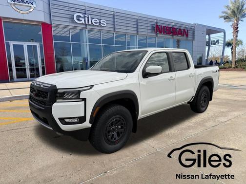 Glacier White 2026 Nissan Frontier PRO-X