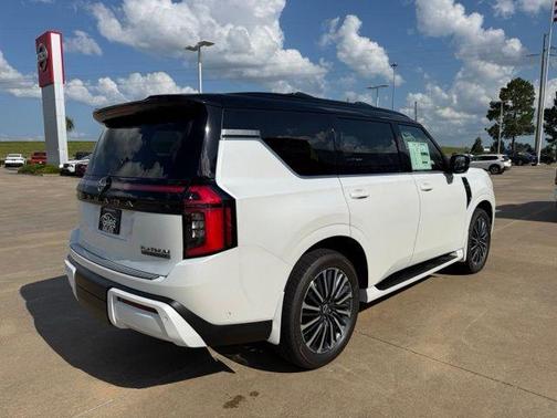 Everest White 2026 Nissan Armada Platinum Reserve