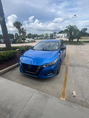 Electric Blue Metallic 2020 Nissan Sentra SR