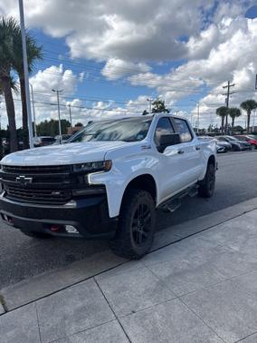 Summit White 2021 Chevrolet Silverado 1500 LT Trail Boss