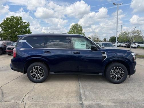 Deep Ocean Blue 2026 Nissan Armada Platinum