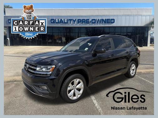 Deep Black 2019 Volkswagen Atlas 3.6L SE