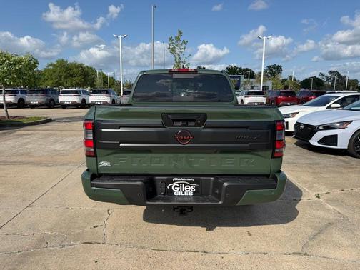 Green 2026 Nissan Frontier PRO-X