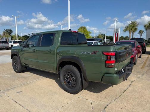 Green 2026 Nissan Frontier PRO-X