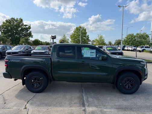 Green 2026 Nissan Frontier PRO-X