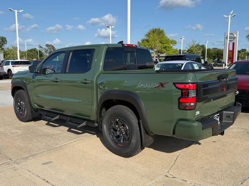 Green 2026 Nissan Frontier PRO-X