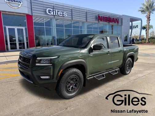 Green 2026 Nissan Frontier PRO-X