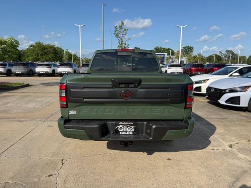 Green 2026 Nissan Frontier PRO-X