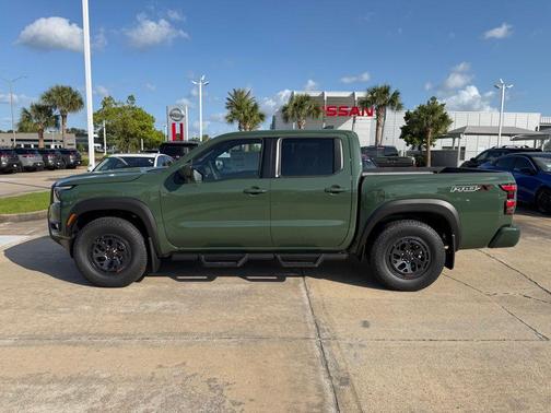 Green 2026 Nissan Frontier PRO-X