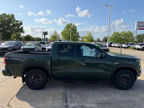 Green 2026 Nissan Frontier PRO-X