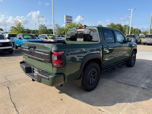 Green 2026 Nissan Frontier PRO-X