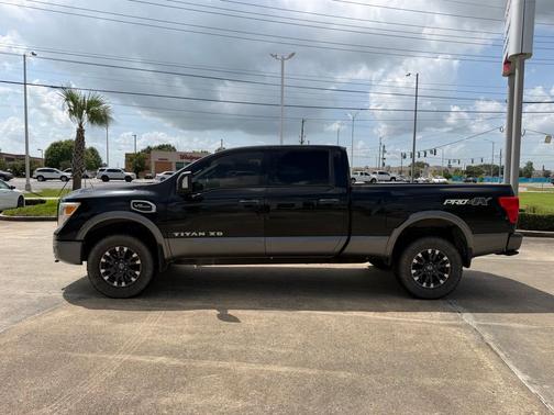 Magnetic Black 2017 Nissan Titan XD PRO-4X