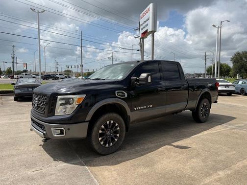 Magnetic Black 2017 Nissan Titan XD PRO-4X