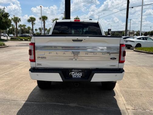 White Metallic 2023 Ford F-150 Platinum