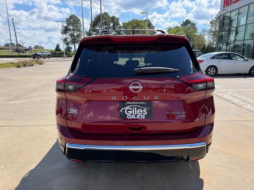 Scarlet Ember Tintcoat 2026 Nissan Rogue Platinum