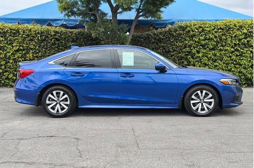 Aegean Blue Metallic 2022 Honda Civic