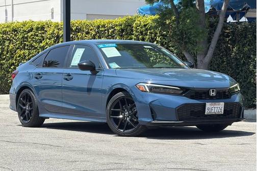 Blue Lagoon Pearl 2025 Honda Civic