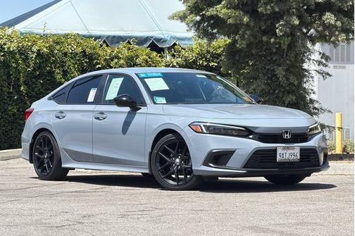 Sonic Gray Pearl 2022 Honda Civic