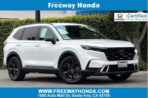 Platinum White Pearl 2023 Honda CR-V Hybrid