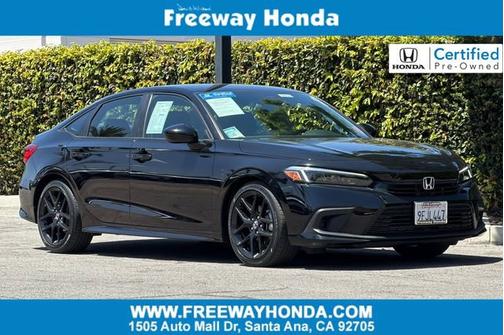 Crystal Black Pearl 2023 Honda Civic