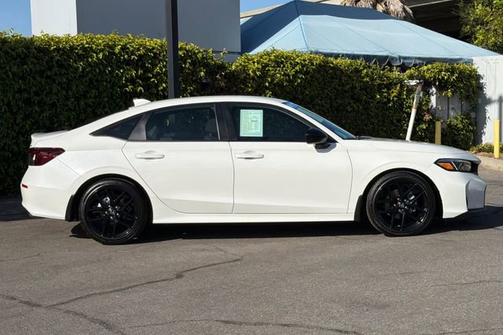 Platinum White Pearl 2025 Honda Civic