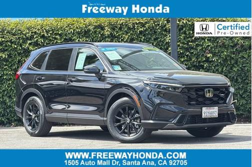 Crystal Black Pearl 2025 Honda CR-V Hybrid