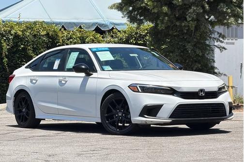 Platinum White Pearl 2023 Honda Civic