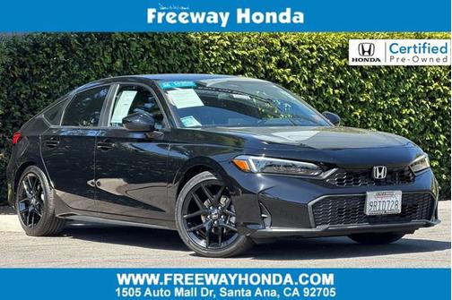 Crystal Black Pearl 2025 Honda Civic