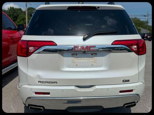White Frost Tri-Coat 2017 GMC Acadia Denali