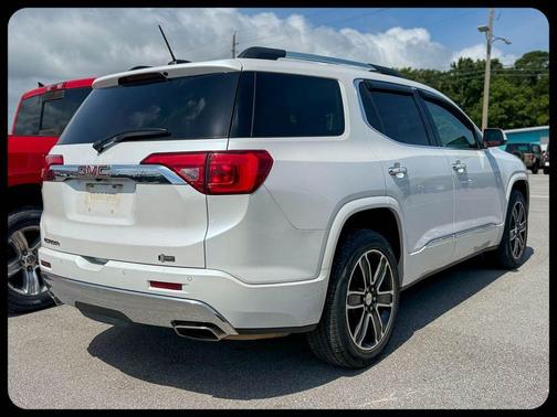 White Frost Tri-Coat 2017 GMC Acadia Denali