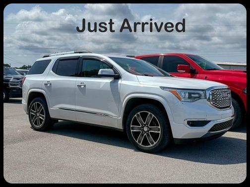 White Frost Tri-Coat 2017 GMC Acadia Denali
