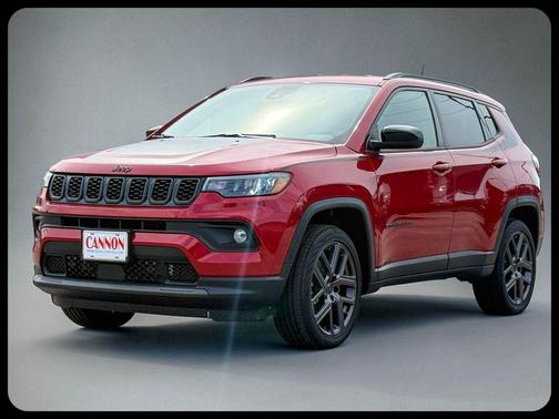 Red 2026 Jeep Compass Latitude